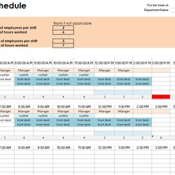 Outstanding Free Employee Work Schedule Templates In Ms Excel Word Format Template Another Preview