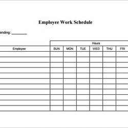 Magnificent Employee Schedule Template Free Word Excel Documents Download Work Lunch Printable Templates