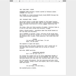 Writing Script Template Collection Templates
