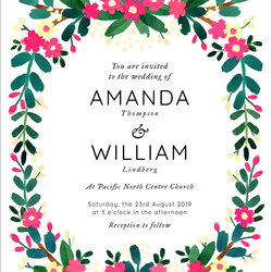 Free Wedding Invitation Template Cards Printable And Editable Templates Invites Jukebox