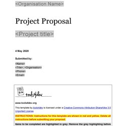 Superior Professional Project Proposal Templates Template Examples Kb