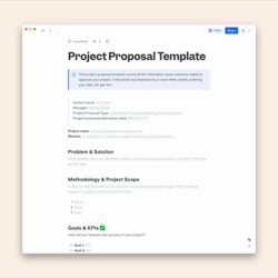 Outstanding How To Write Perfect Project Proposal In Template At