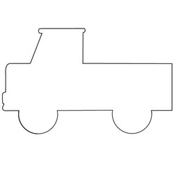 Capital Free Vehicle Outline Templates Download Kits Stencils