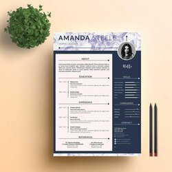 Supreme Modern Resume Template Free To Download Personalize Templates Format Examples