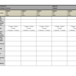 Cool Daily Lesson Plan Template Rich Image And Wallpaper