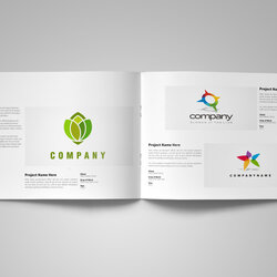 Graphic Design Portfolio Template Brochure Templates On Creative Market Designer Layout Pages Logo Designs