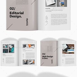 Terrific Portfolio Template Design Magazine Layout Choose Board Creative