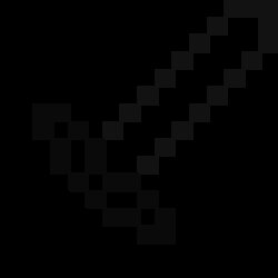 Pixel Art Sword Template