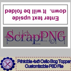 Spiffing Bag Tools Images Topper Template