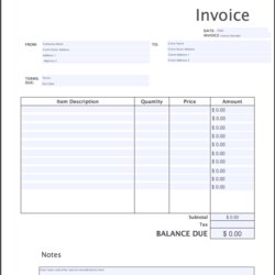 Superior Invoice Template For In Word Simple Screen Shot At Pm