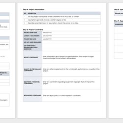 Fine Free Simple Project Scope Template Printable Templates Plan Example Word