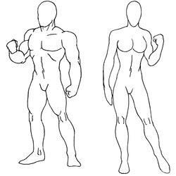 Exceptional Blank Person Template Best Body Female Outline Superhero Drawing Soapy Workshop Crossover