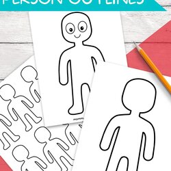 The Highest Standard Person Outline And Templates Lots Of Free Template