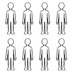 Swell Blank Person Template Outline Clip People Library Related Load