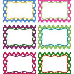 Sublime Free Printable Label Templates Candy