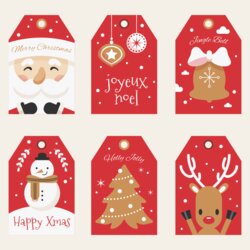 Excellent Best Christmas Printable Labels Templates Free