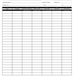 Super Free Payroll Templates Calculators Template Employee Sheet Printable Sample Report Register Spreadsheet