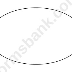 Brilliant Oval Template Printable Download Advertisement Page