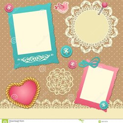 Free Printable Scrapbook Pages Online Templates Maker New