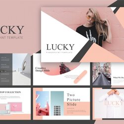 Free Template Design Lucky Unique Feminine