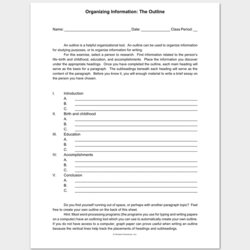 The Highest Standard Blank Outline Template Examples And Formats For Word Essay Is Pending Load
