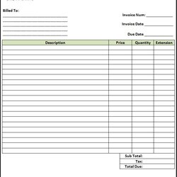 Terrific Invoice Templates Free Template Commercial Word Form Sample Button Click