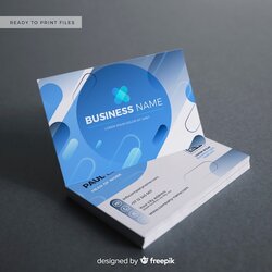 Superb Free Vector Business Card Template