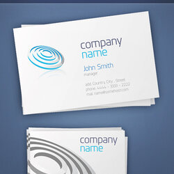 Admirable Business Card Template Free Files Templates Printable Plain Beautiful Preview Big