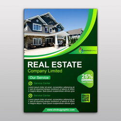 Magnificent Free Real Estate Modern Flyer Template Design Scaled