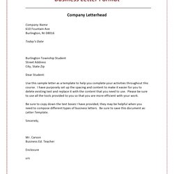 Capital Professional Business Letter Templates Word Proposal Kannada Correspondence Template