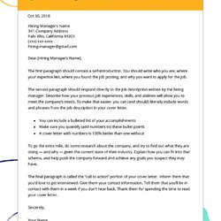 Peerless Cover Letter Simple Template Word Free Templates