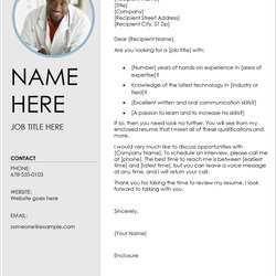 Supreme Free Cover Letter Templates For Microsoft Word And Google Docs Template