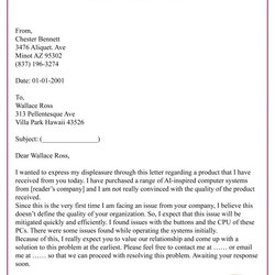 Out Of This World Free Business Letter Template In Word Doc Best