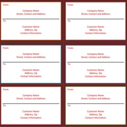 Terrific Free Mailing Label Templates Create Customized Labels Template Word Sheet Per Address Card Place