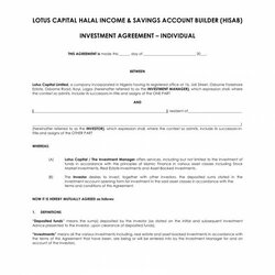 Perfect Free Investor Contract Templates In Google Docs Ms Word Pages Agreement Investment Template Sample