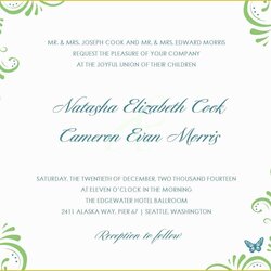 Eminent Free Wedding Templates Of Applying The Planning Invitation Example Invite Spiral