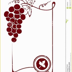 Exceptional Free Wine Label Template For Word Of Printable Vino