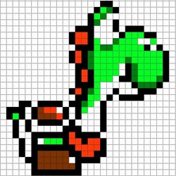Brilliant Best Images About Pixel Art On Super Mario Bros Templates Grid Template Beads Patterns Pattern