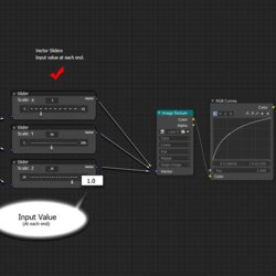 Superlative Cycles Render Engine Use Another Node To Control Vector Mapping Sliders Slider Replace