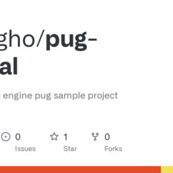 Pug Tutorial Node Template Engine Sample Project