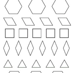 Supreme Pattern Block Template Templates Math Patterns Blocks Printable Make Fractions Another Own Making