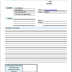 Free Rent Receipt Templates In Ms Word Dump Excellent Template