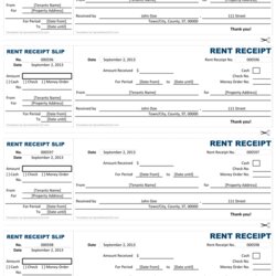 High Quality Rent Receipt Free Template For Excel Lg