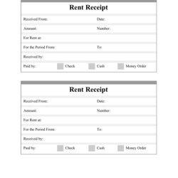 Peerless Rent Receipt Template Fill Out Sign Online And Download Printable Print Big