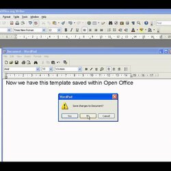 Wizard Open Office How To Create Templates