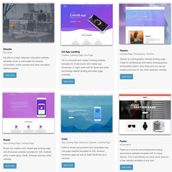 Super Free Website Templates Template Web Simple Bootstrap Code Sample Event Modern College Example Landing