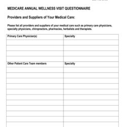 Wizard Medicare Wellness Exam Questions Form Fill Out And Sign Questionnaire Forms Ct Screening Large