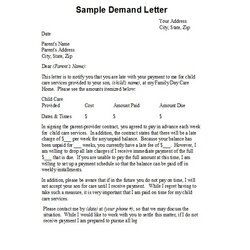 Sterling Best Demand Letter Templates Free Samples Template