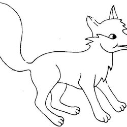 Superb Fox Template Animal Templates Free Premium Coloring Printable Pages Baby Cute Shape Foxes Print Part