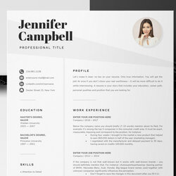 Worthy Microsoft Word Resume Template Creative Design With